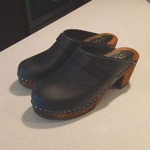 Lotta's from Stockholm, size EU 38, black clogs